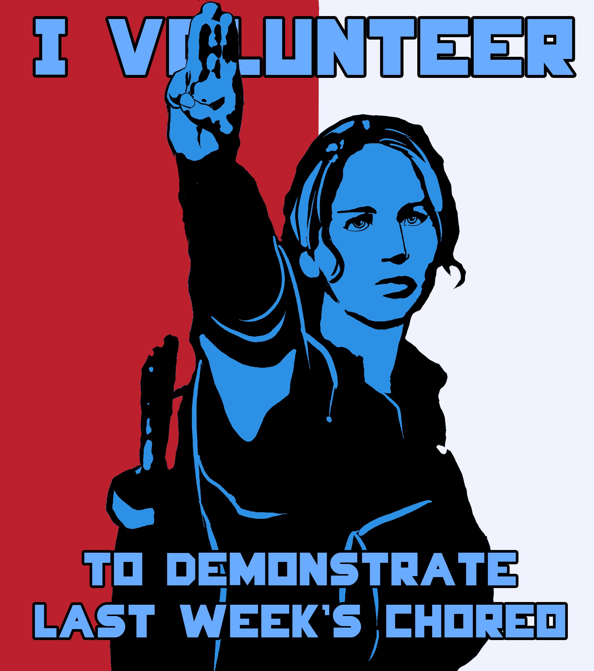 I Volunteer (Sticker)