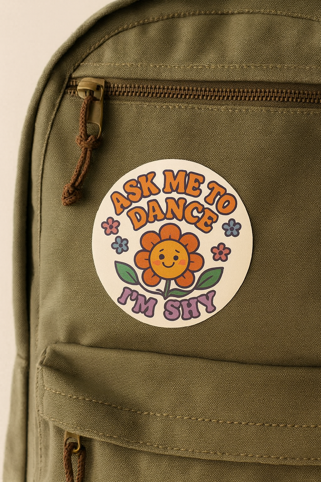 Ask Me To Dance, I'm Shy (Blooming) (Sticker)