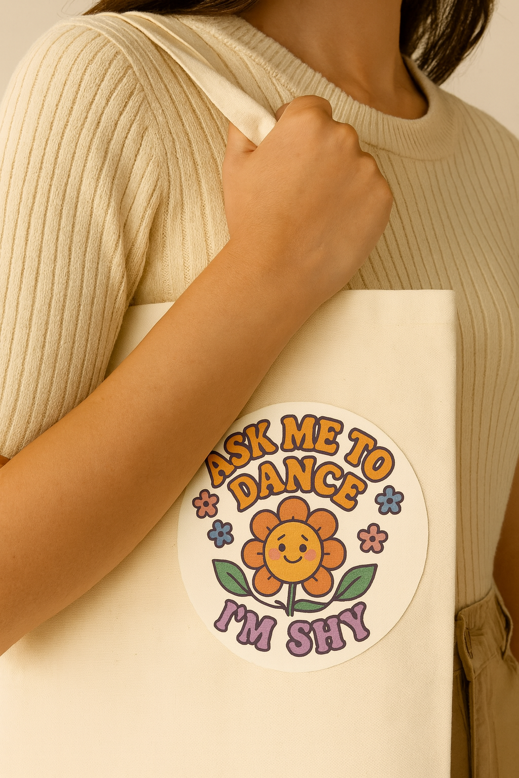 Ask Me To Dance, I'm Shy (Blooming) (Sticker)